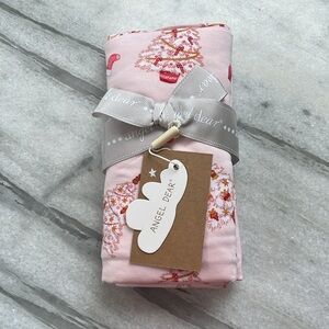 Angel Dear Vintage Christmas Pink Swaddle